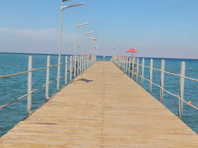 Chalet Porto South Beach - Beach Front Sea View Ain Suchna Exterior foto