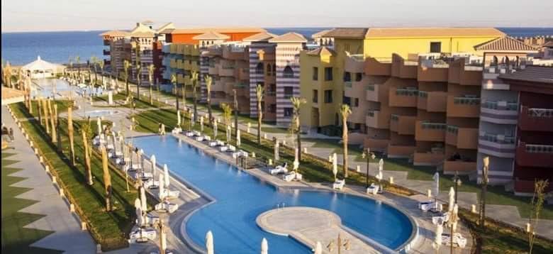 Chalet Porto South Beach - Beach Front Sea View Ain Suchna Exterior foto