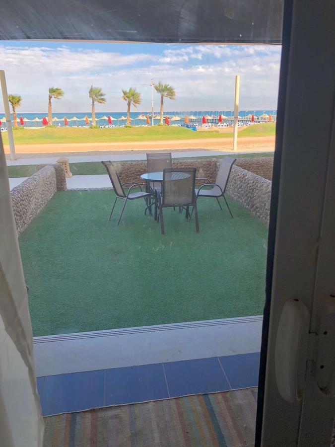Chalet Porto South Beach - Beach Front Sea View Ain Suchna Exterior foto
